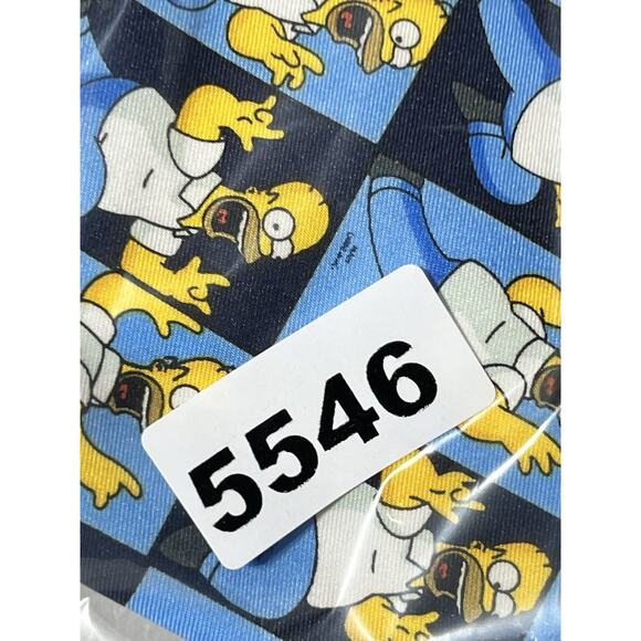 The Simpsons Bart Simpson Tie Cartoon Comic Mens Necktie - Picture 9 of 9